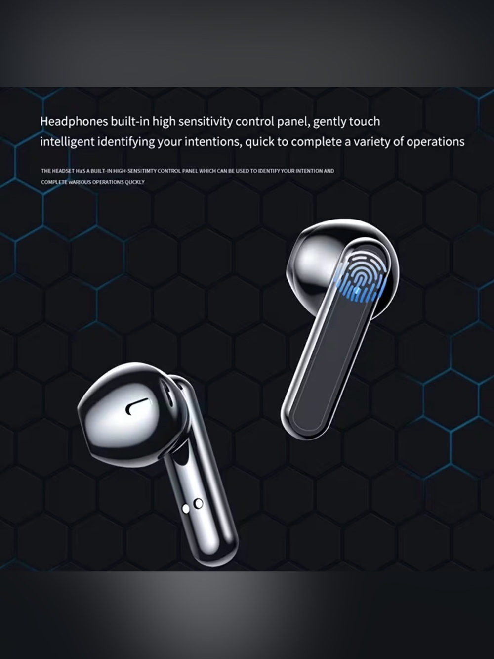 🥳 2 for $15 🥳 Wireless Bluetooth Earbuds Mirror Digital Display Charging Case - Picture 12 of 14
